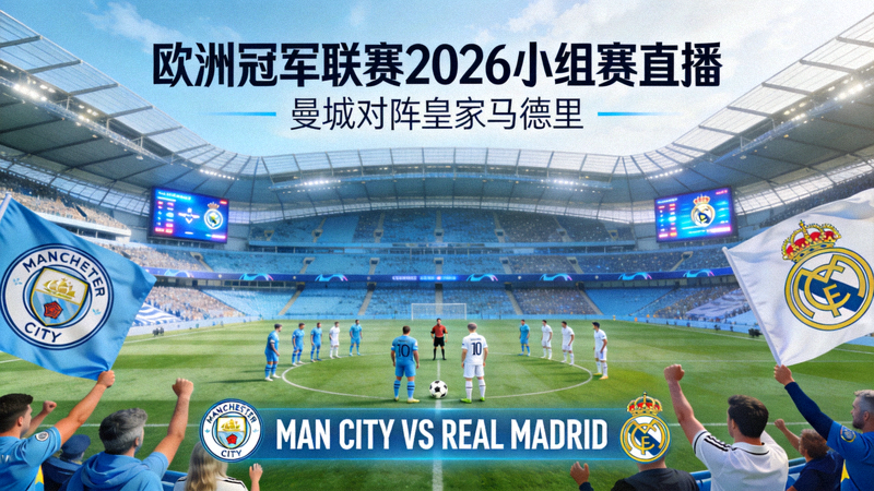 欧洲冠军联赛2026小组赛直播 - 曼城对阵皇家马德里